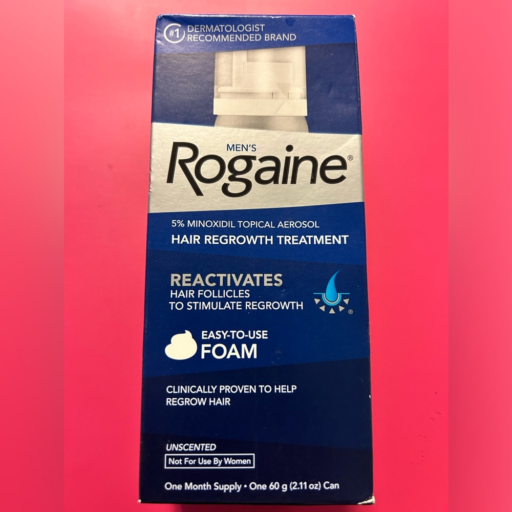 Men’s Rogaine Hair Regrowth Treatment - 2.11 oz can